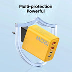 Adaptador ultra rápido para iPhone 17 16 15 Samsung Xiaomi Huawei