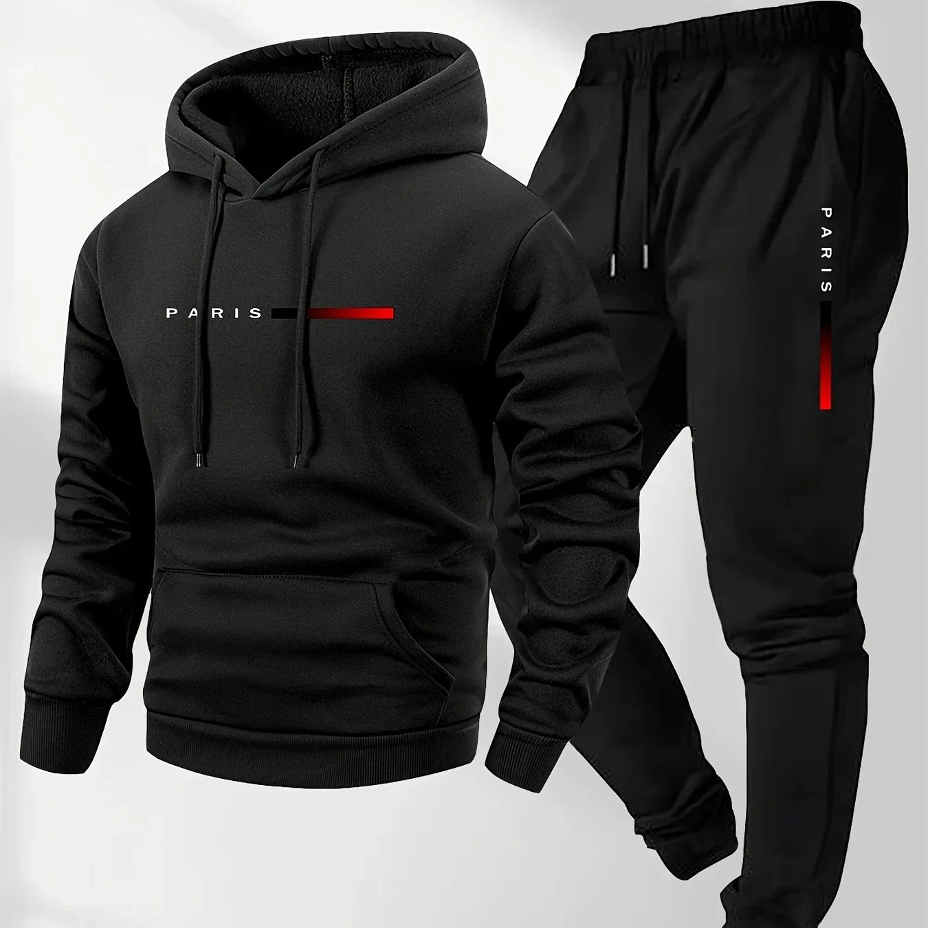 Conjunto masculino inverno com bolsos