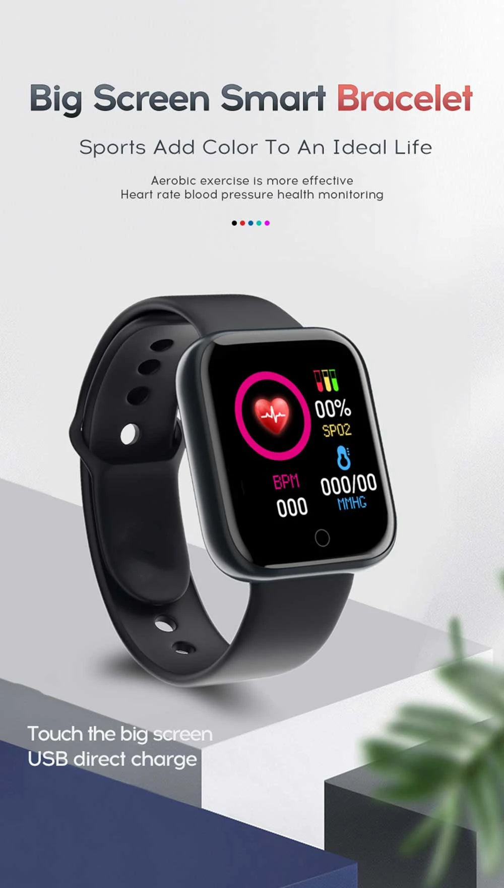 Smart Watch Bluetooth com muitas funcionalidades