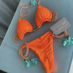 Conjunto de praia várias cores
