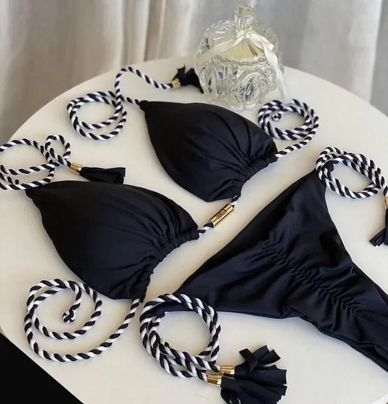 Conjunto de praia várias cores