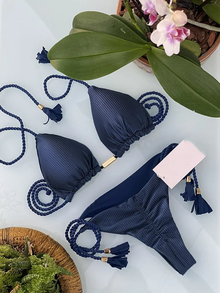 Conjunto de praia várias cores