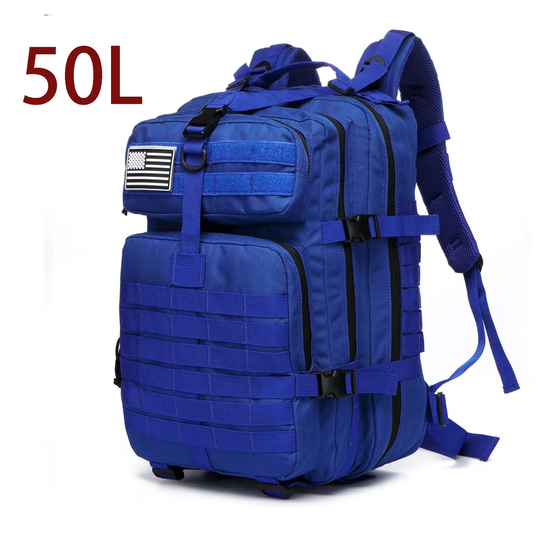 Mochila tática 25L/50L em Nylon resistente à água