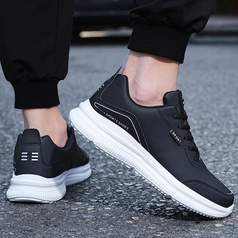 Tênis masculino para corrida à prova d'água