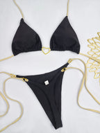 Biquini cores sólidas verão 2026