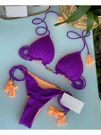 Conjunto de praia várias cores